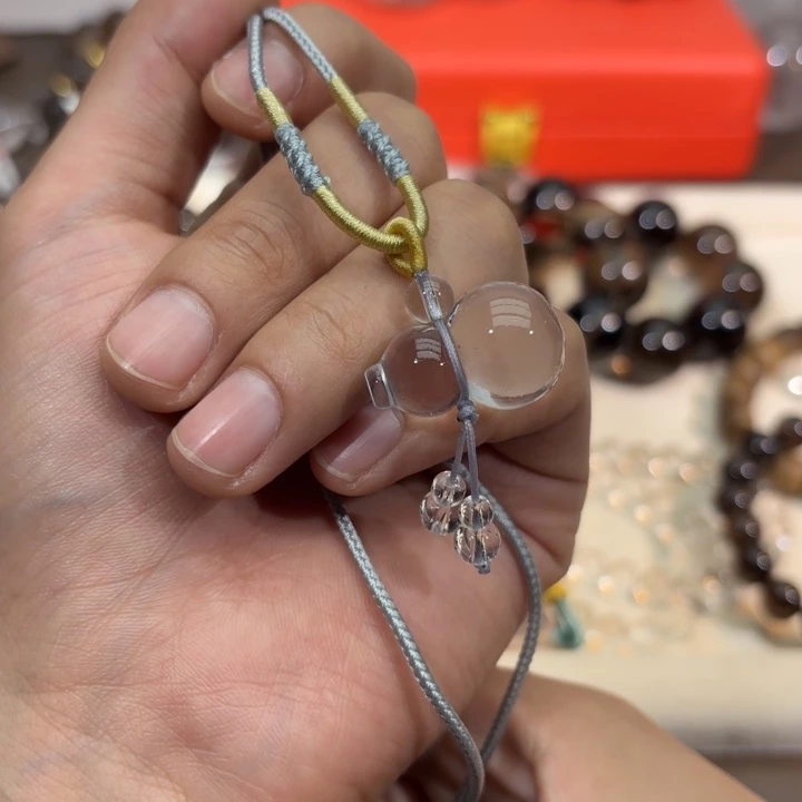 未镶嵌手链水晶白水晶
