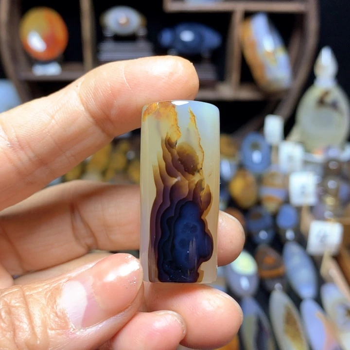 未镶嵌颈饰玛瑙/玉髓