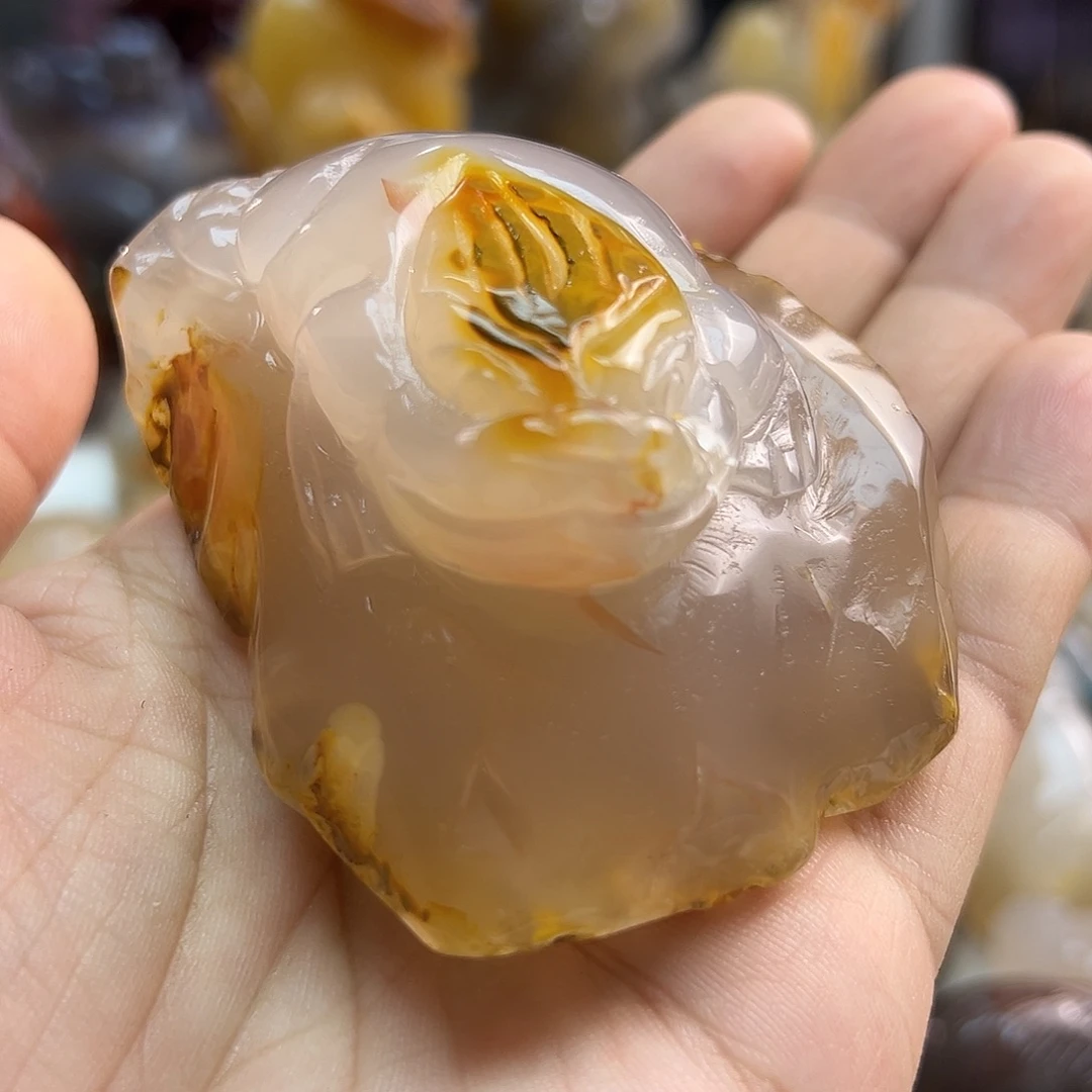 玛瑙/玉髓合金颈饰