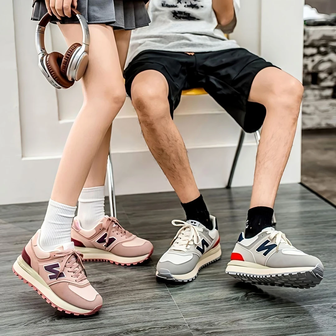 【官方专卖】新百伦新款2025【开学季系列】跑步百搭男女情侣老爹鞋子