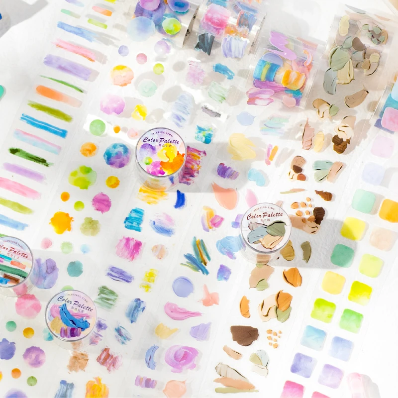 暮光 人生调色盘系列PET模切胶带 6款