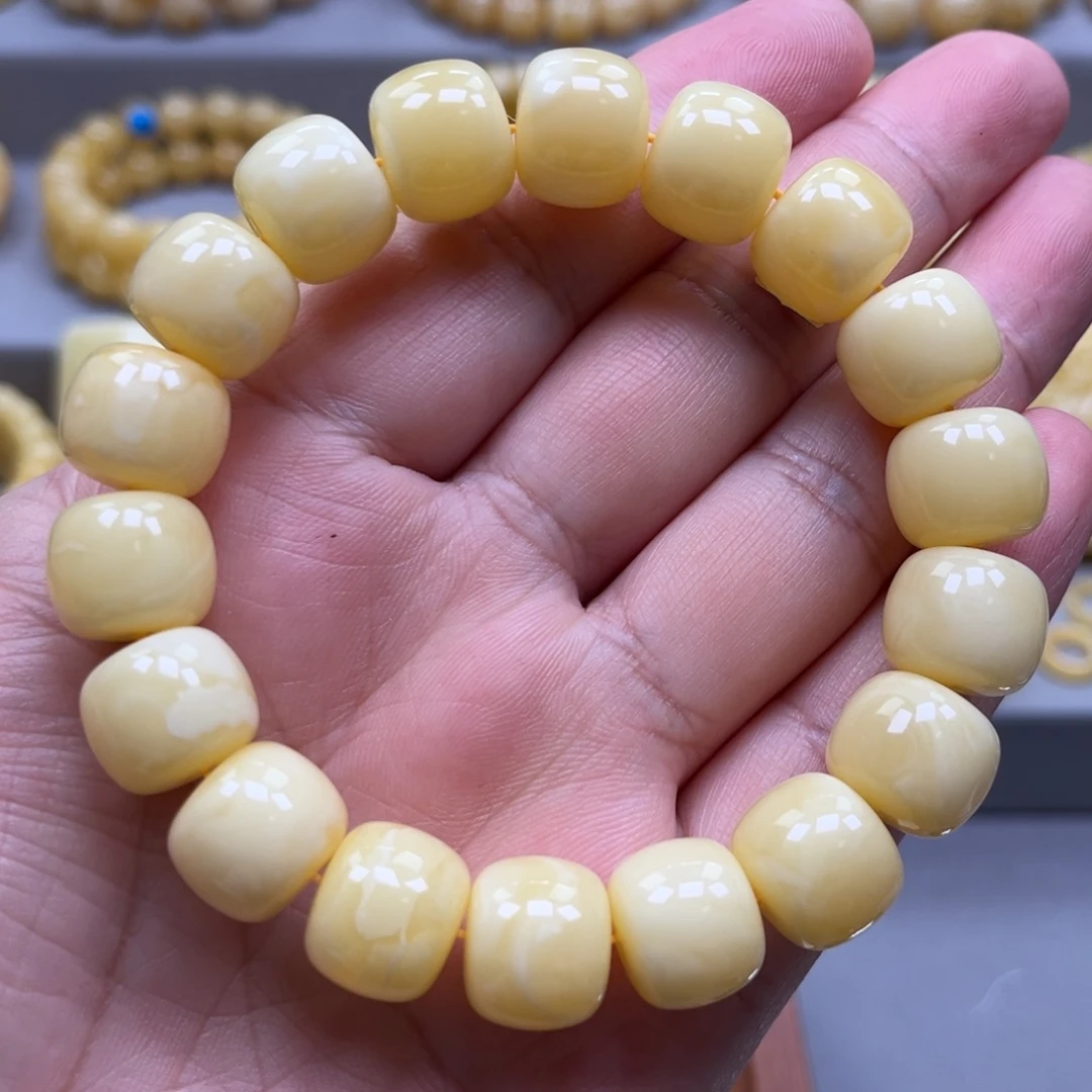 琥珀未镶嵌手链手串