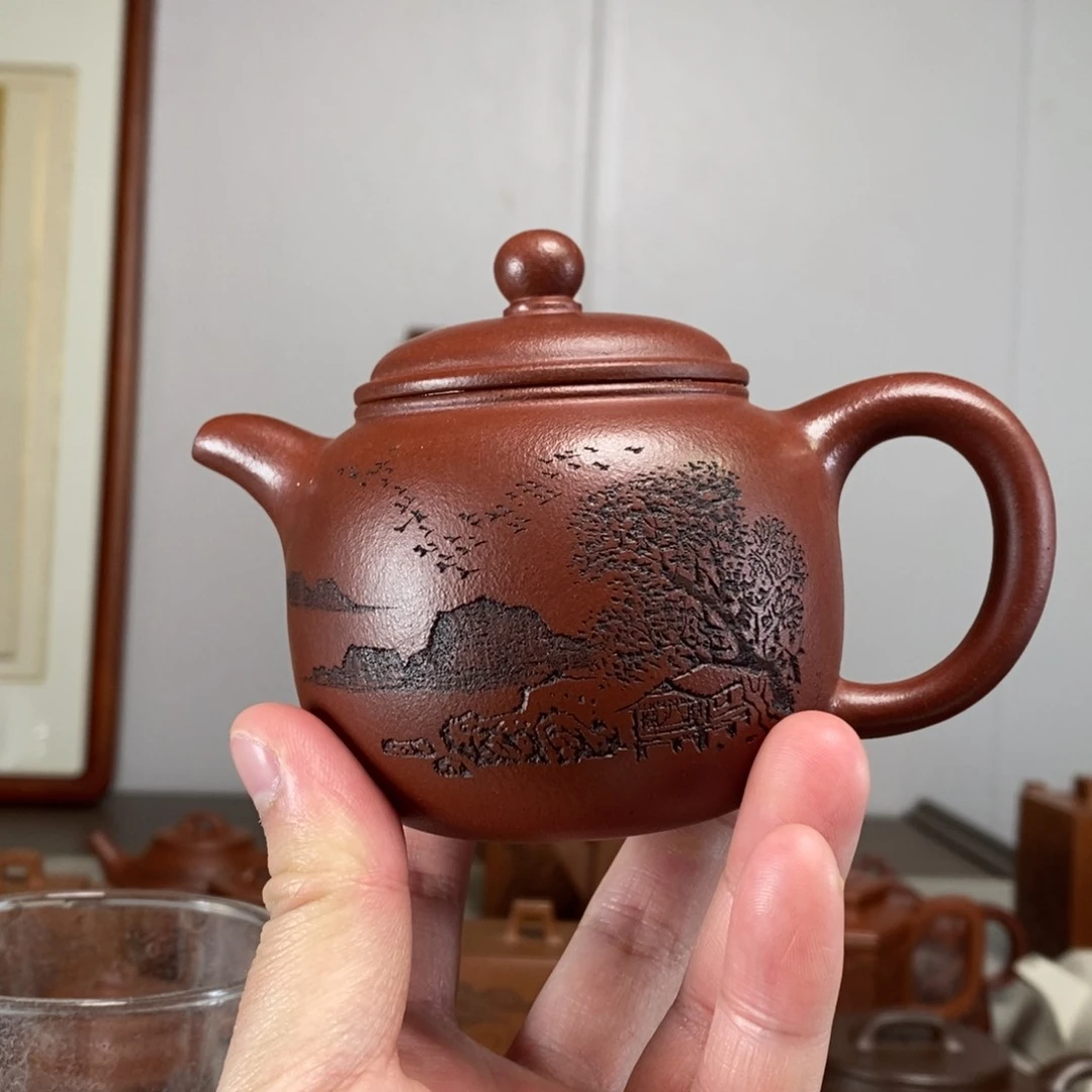 茶壶紫砂原矿泥料传统工艺制作