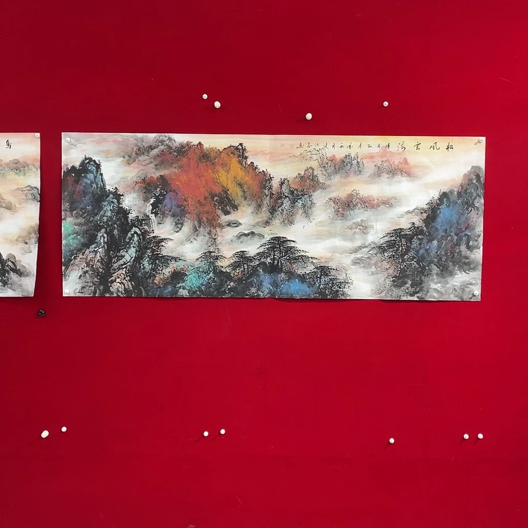 国画凌行志老师手绘国画作品