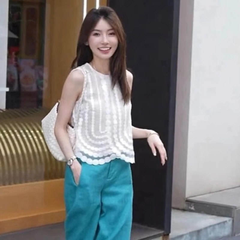 【芭雅莲】夏装搭配一整套梨形身材显瘦遮肉穿搭盐系轻熟干练气质