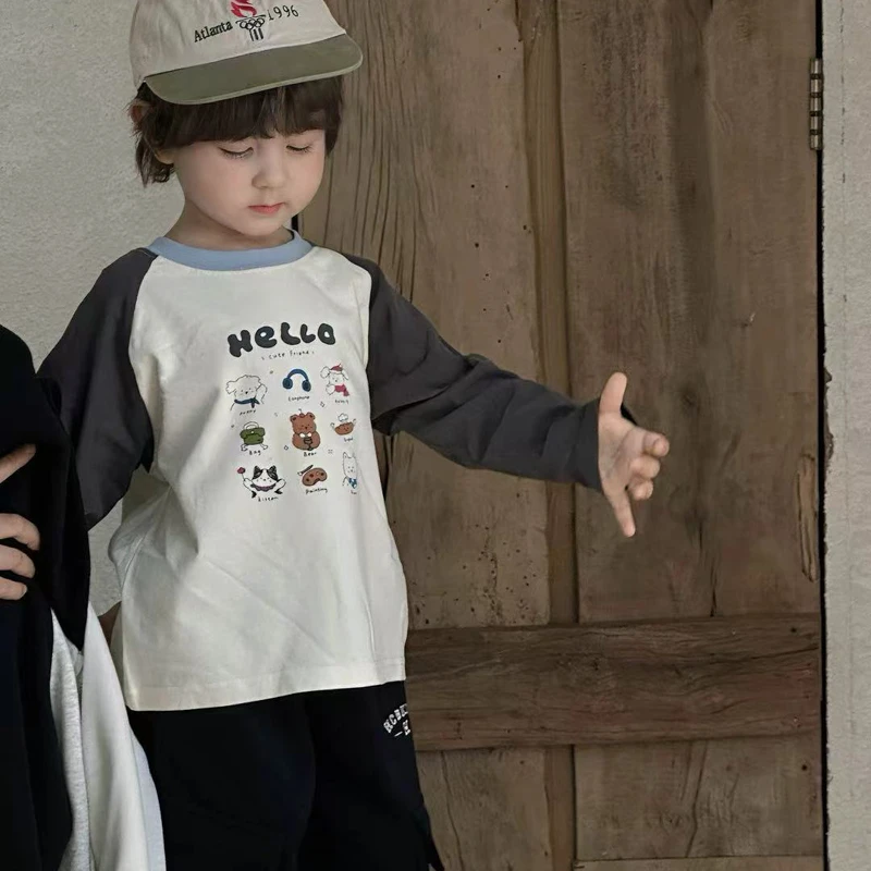 郝叔童品秋季上新高货韩版洋气2025时尚百搭潮流上衣长袖hc5306