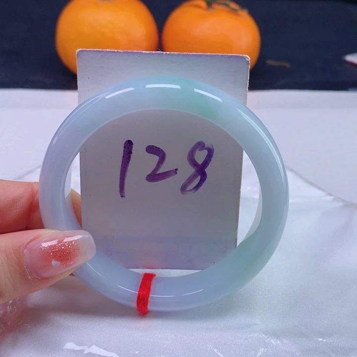 翡翠手镯未镶嵌缅甸天然a货翡翠57