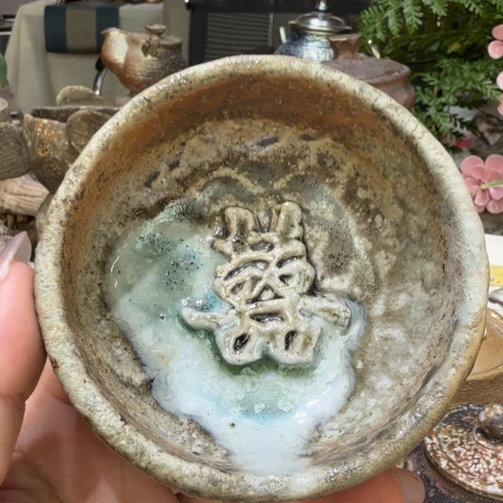 摆件柴烧福利心哦地方
