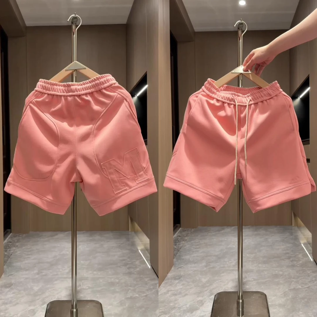 【TQUX】夏日限定设计师款男装短裤夏季新款纯色气质五分裤多巴胺