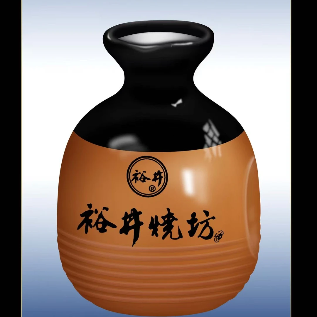 裕井烧坊陶瓷小酒篓42度浓香型白酒滴滴香浓42度