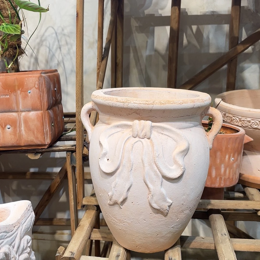 红陶20×27手工花盆