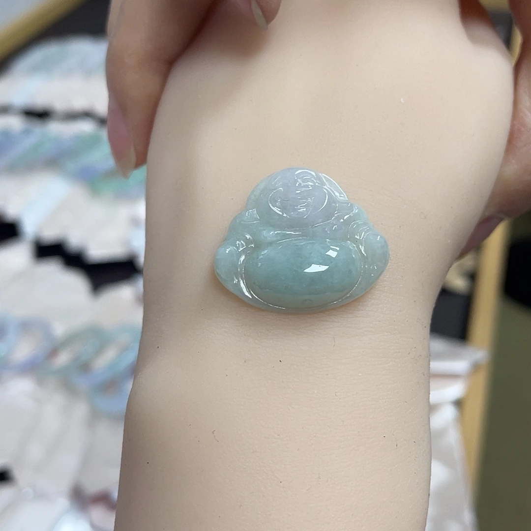 翡翠未镶嵌吊坠(不含链)多样性发一