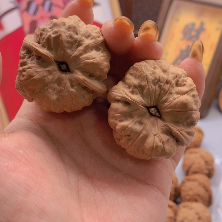 文玩核桃把件楠****串41蛙蛙