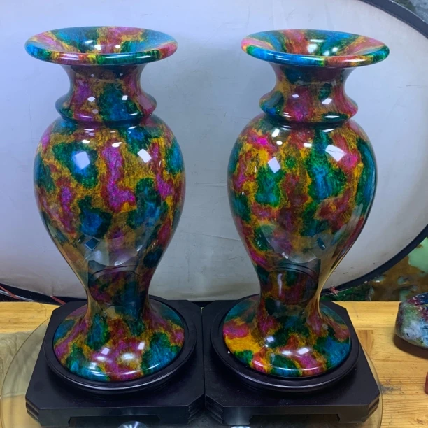 （付米链接）发其一家居摆件工艺品摆件石头摆件雕刻陶瓷