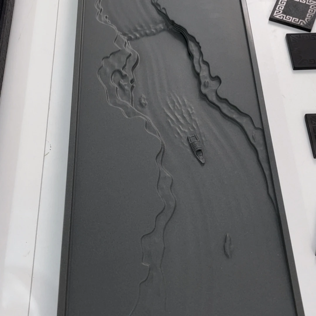 乌金石临江仙50*25*3，上油