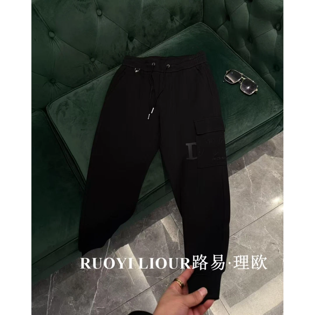 【路易理欧】欧货时尚潮流商务纯色修身冬季百搭休闲裤8861