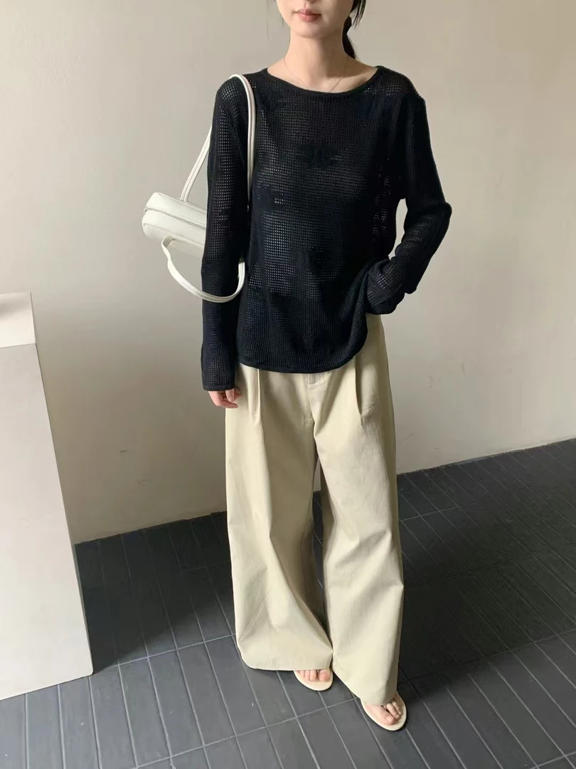 西西甄选女装春夏秋冬针织衫毛衣一号链接