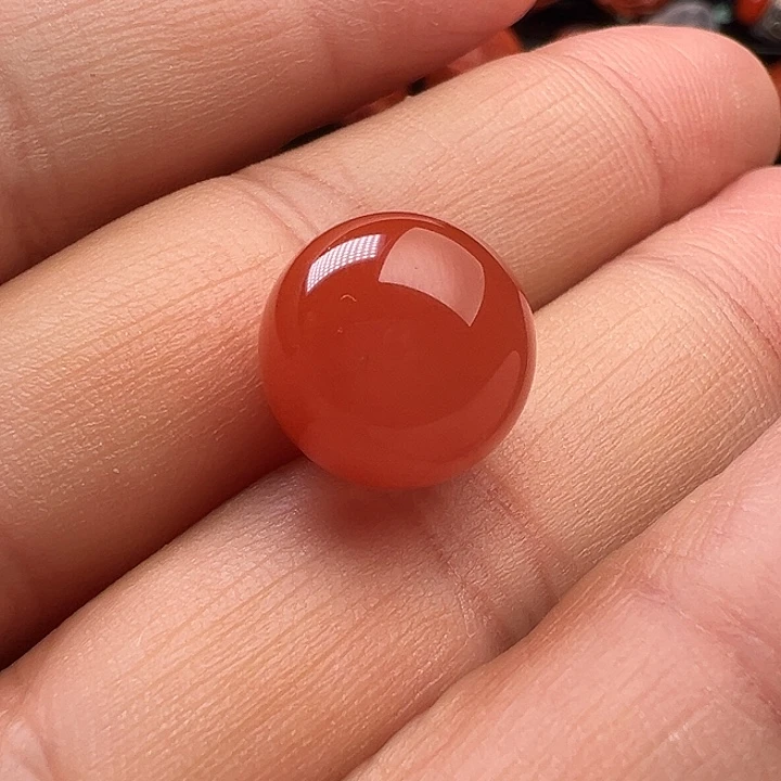 蝉***緌南红玛瑙未镶嵌珠子