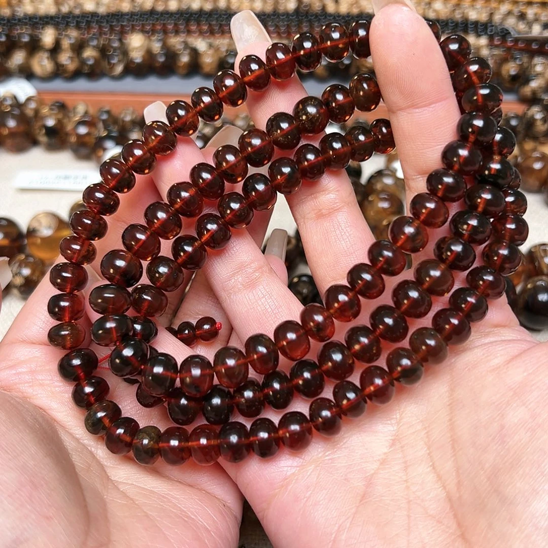 琥珀未镶嵌裸石九20748抚顺琥珀