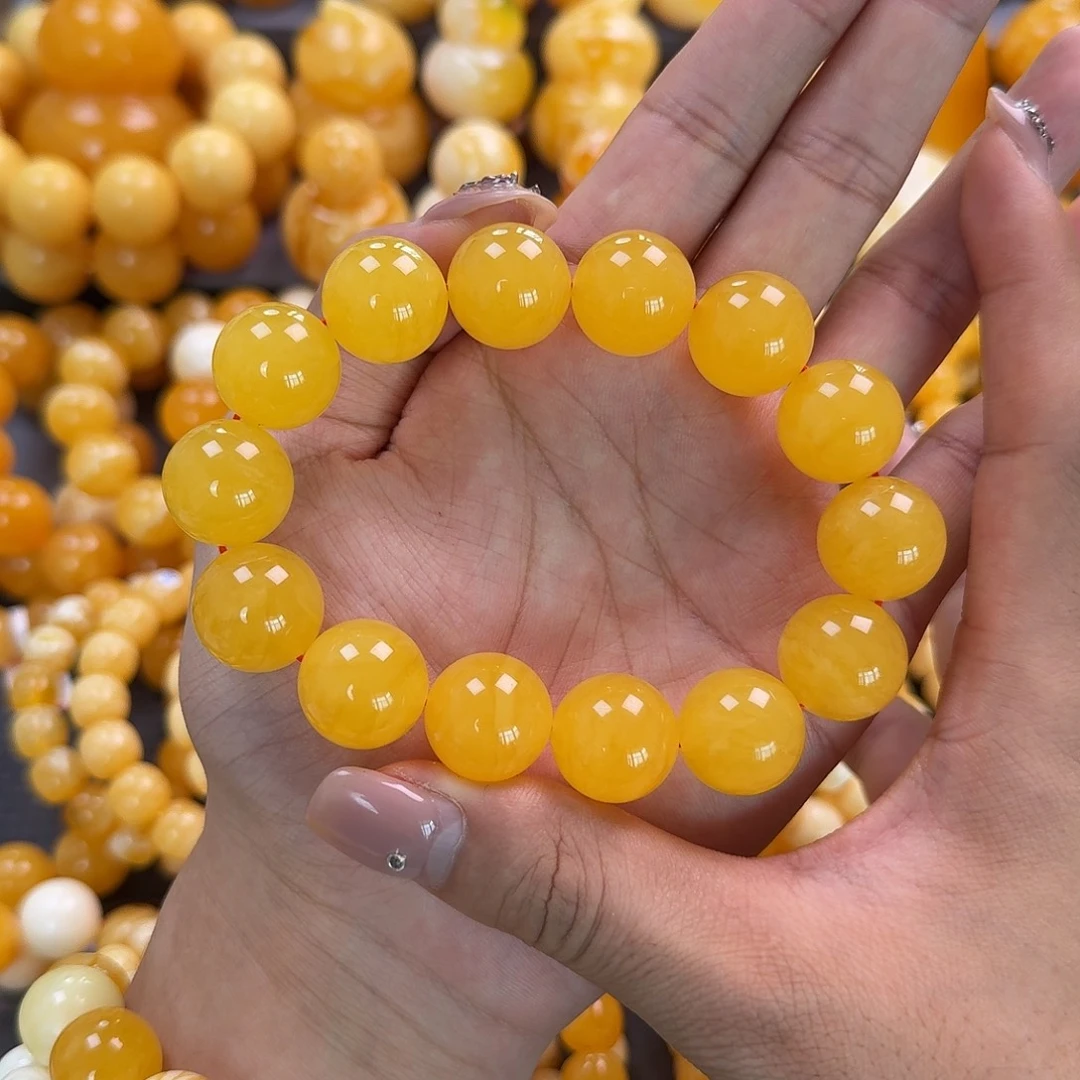 蜜蜡未镶嵌珠宝奇石同料17mm