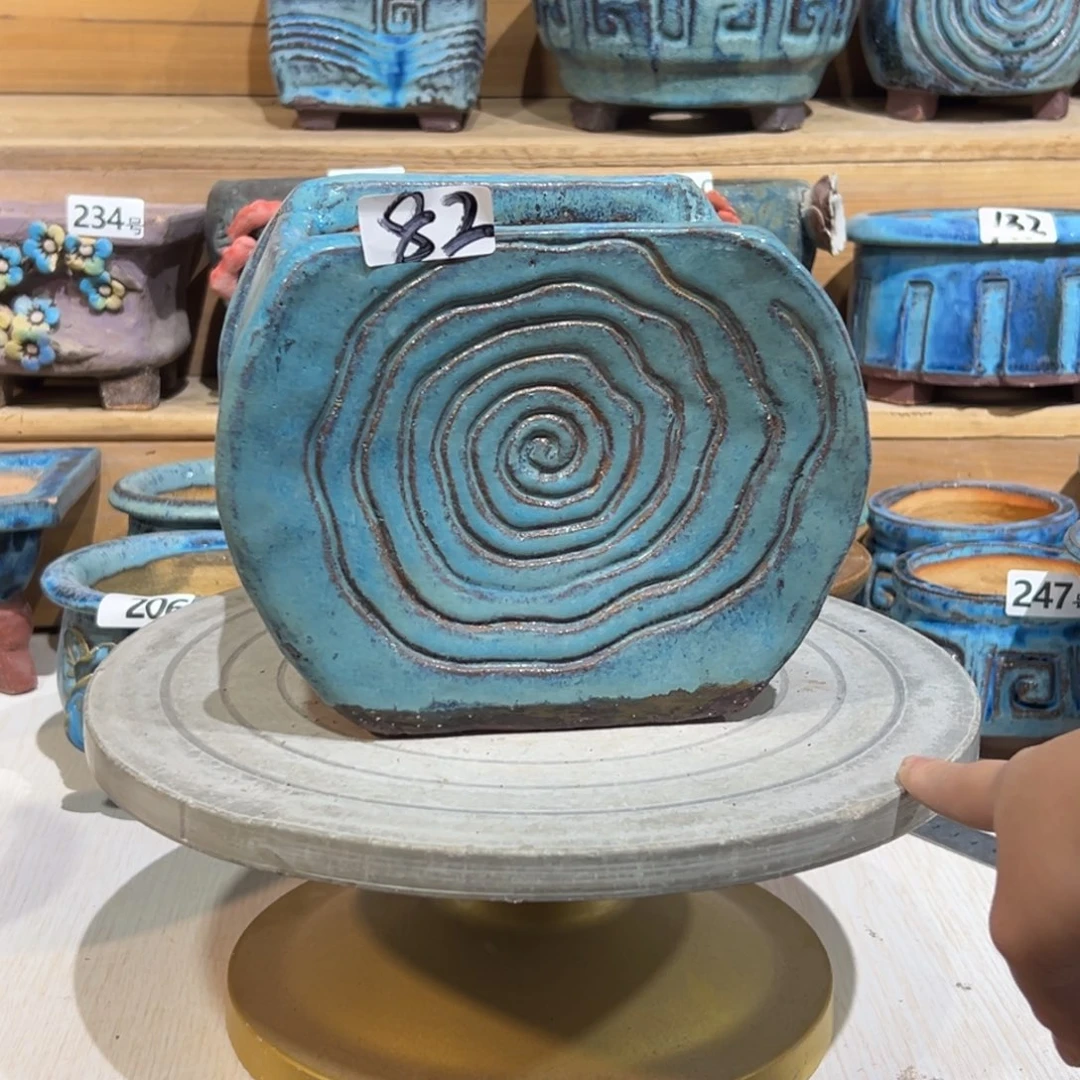 尚雅陶坊多肉花盆，内口径13×9瑕疵