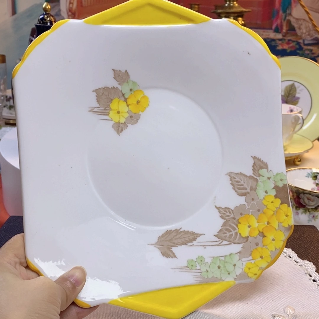 瓷片雪莱瓷器欧瓷咖啡杯水晶杯