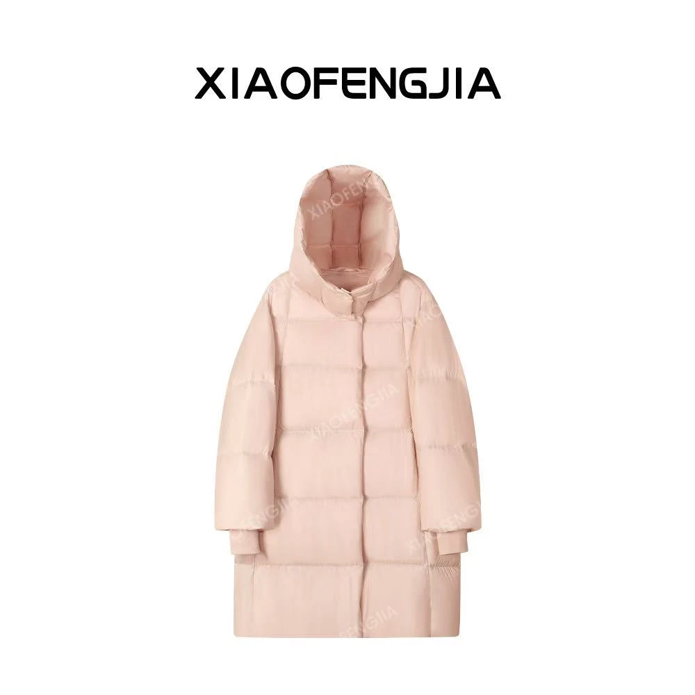 2024冬季新款【四季青小封家轻奢】韩版气质泡芙羽绒服女中长款038#