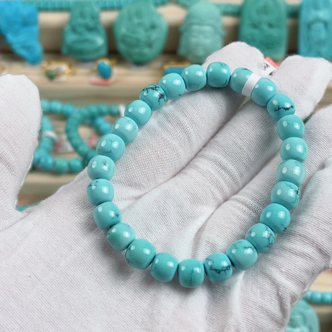 未镶嵌绿松石手串