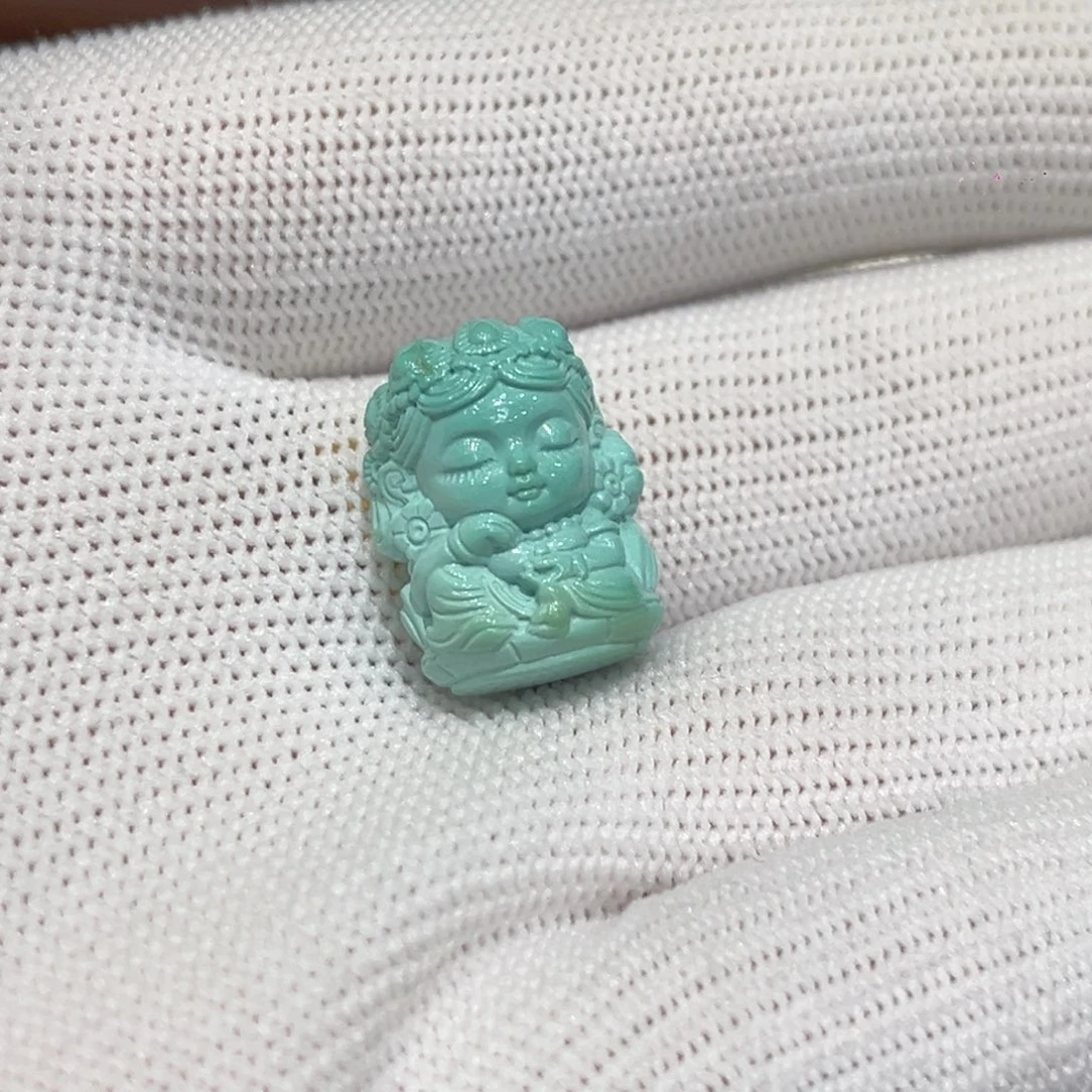 半***'未镶嵌绿松石珠宝奇石