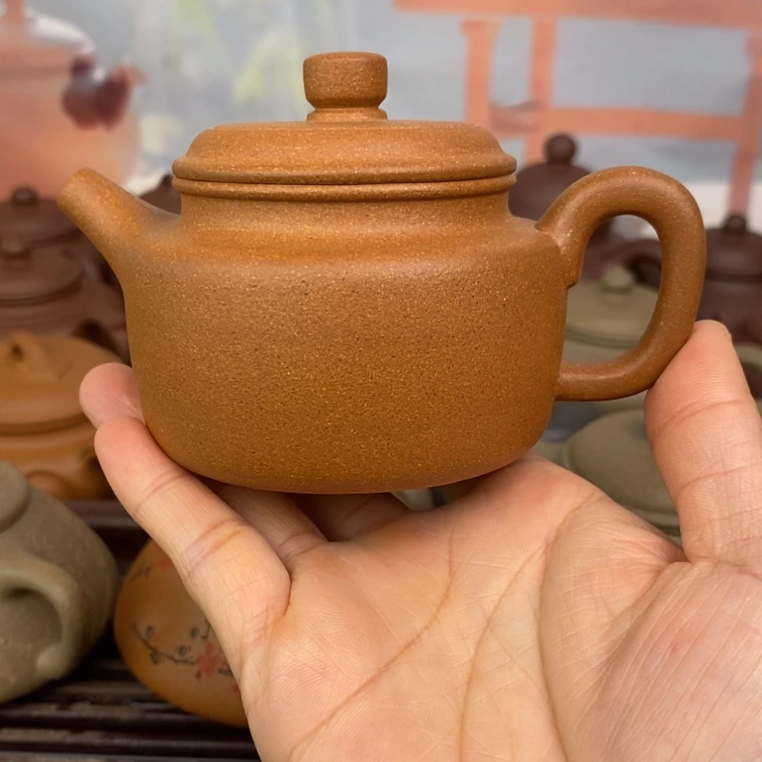 茶壶紫砂150cccc黄降坡德钟