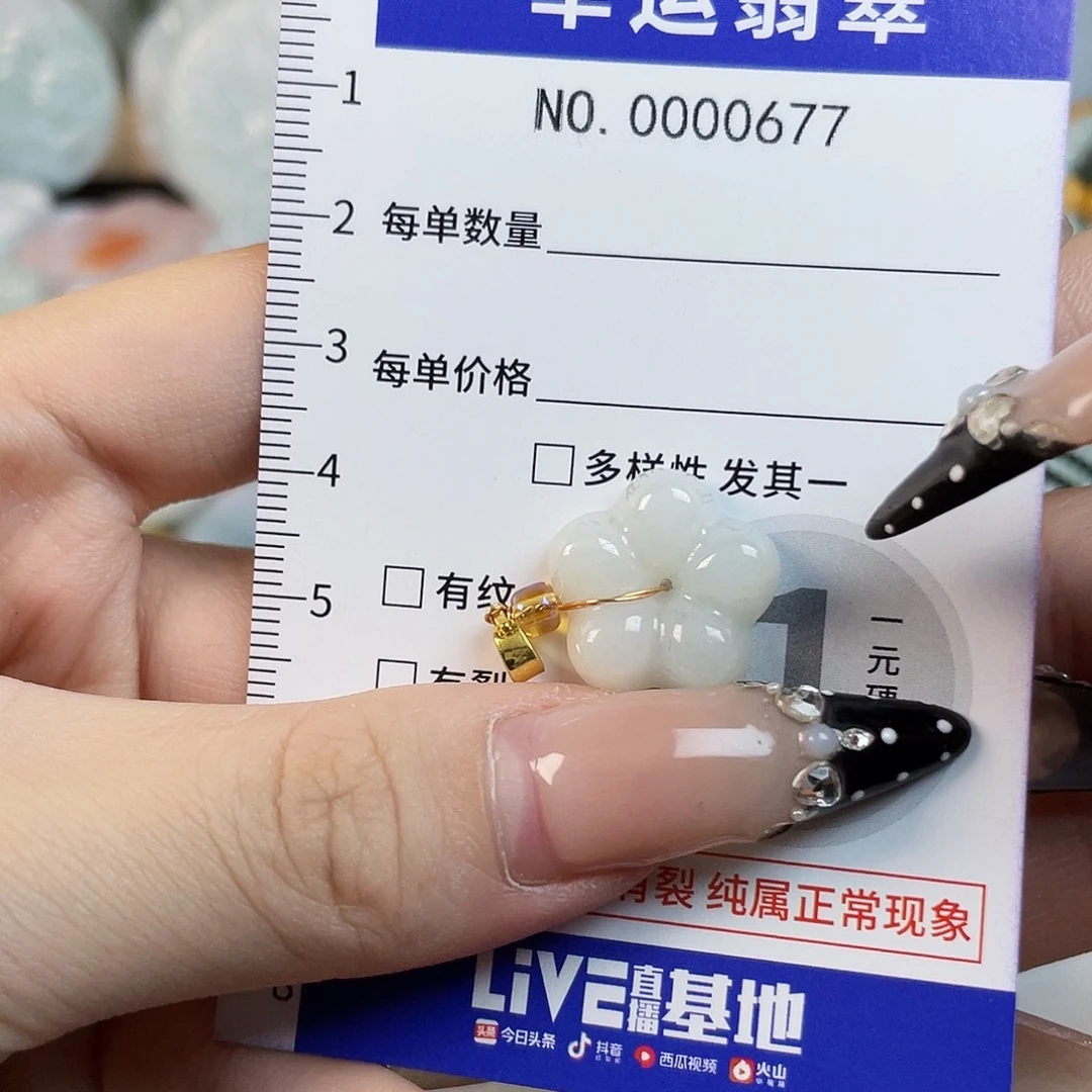 翡翠未镶嵌颈饰hhh