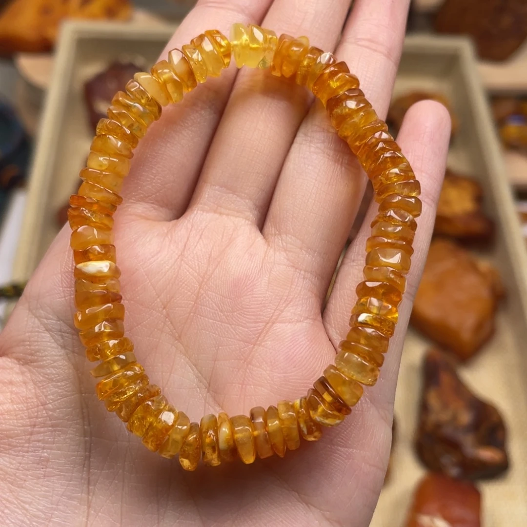 琥珀未镶嵌珠宝奇石