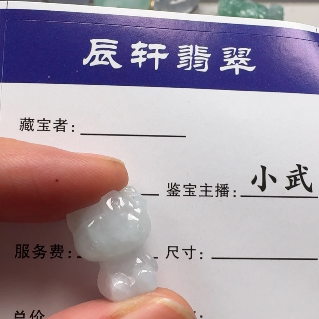 翡翠未镶嵌颈饰   25