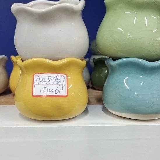 微瑕陶瓷盆满12包邮