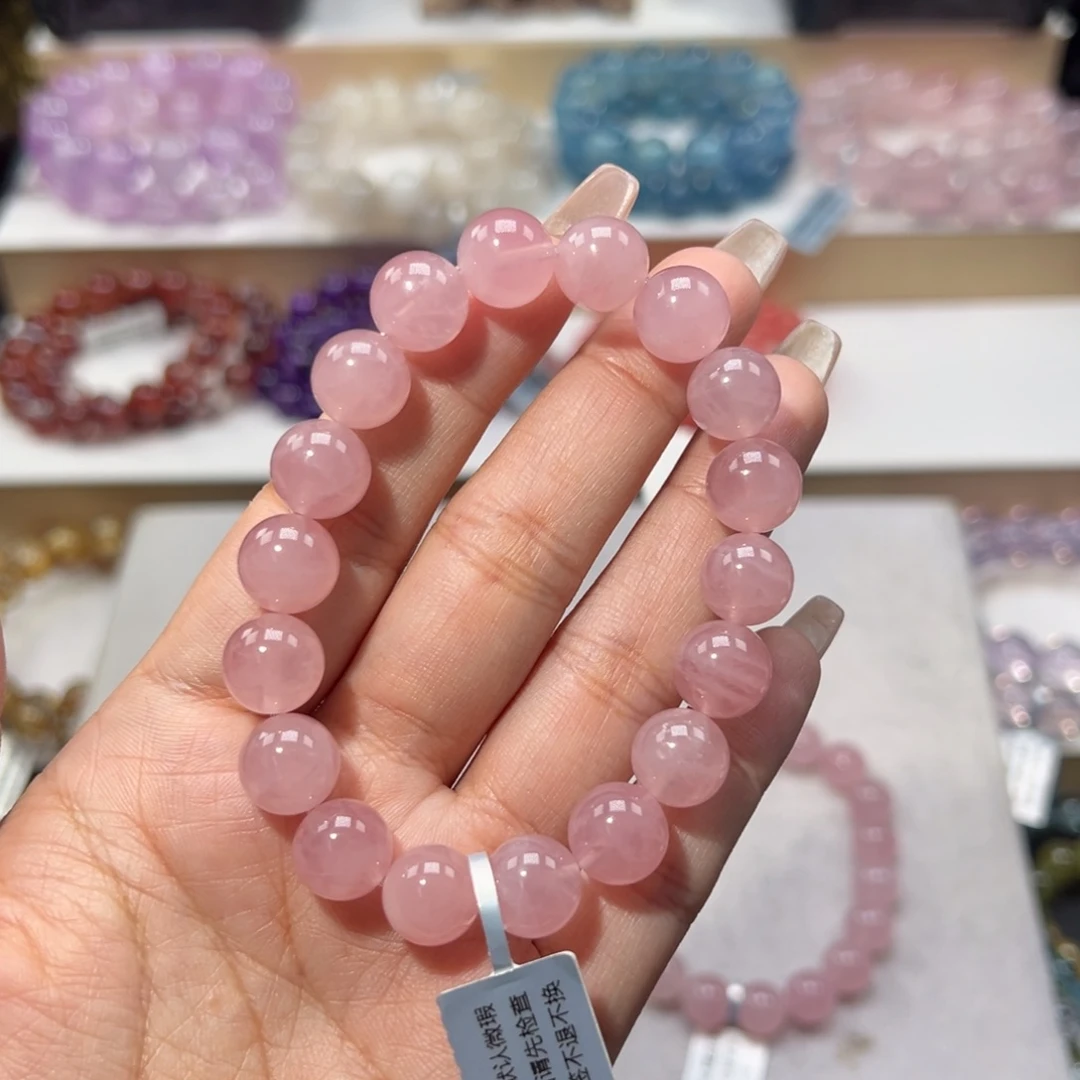 手串未镶嵌水晶f****丹老矿马粉10.8m m