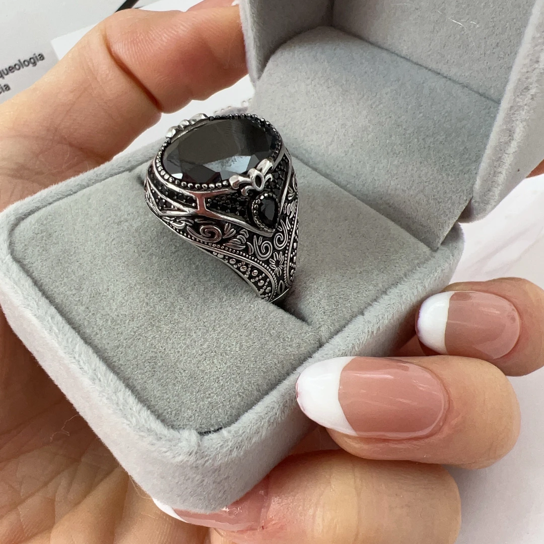 925银戒指 SIRGALIM 银饰  霸气男士戒指