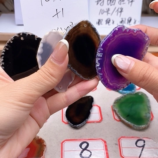 鑫***哥玛瑙/玉髓颈饰未镶嵌