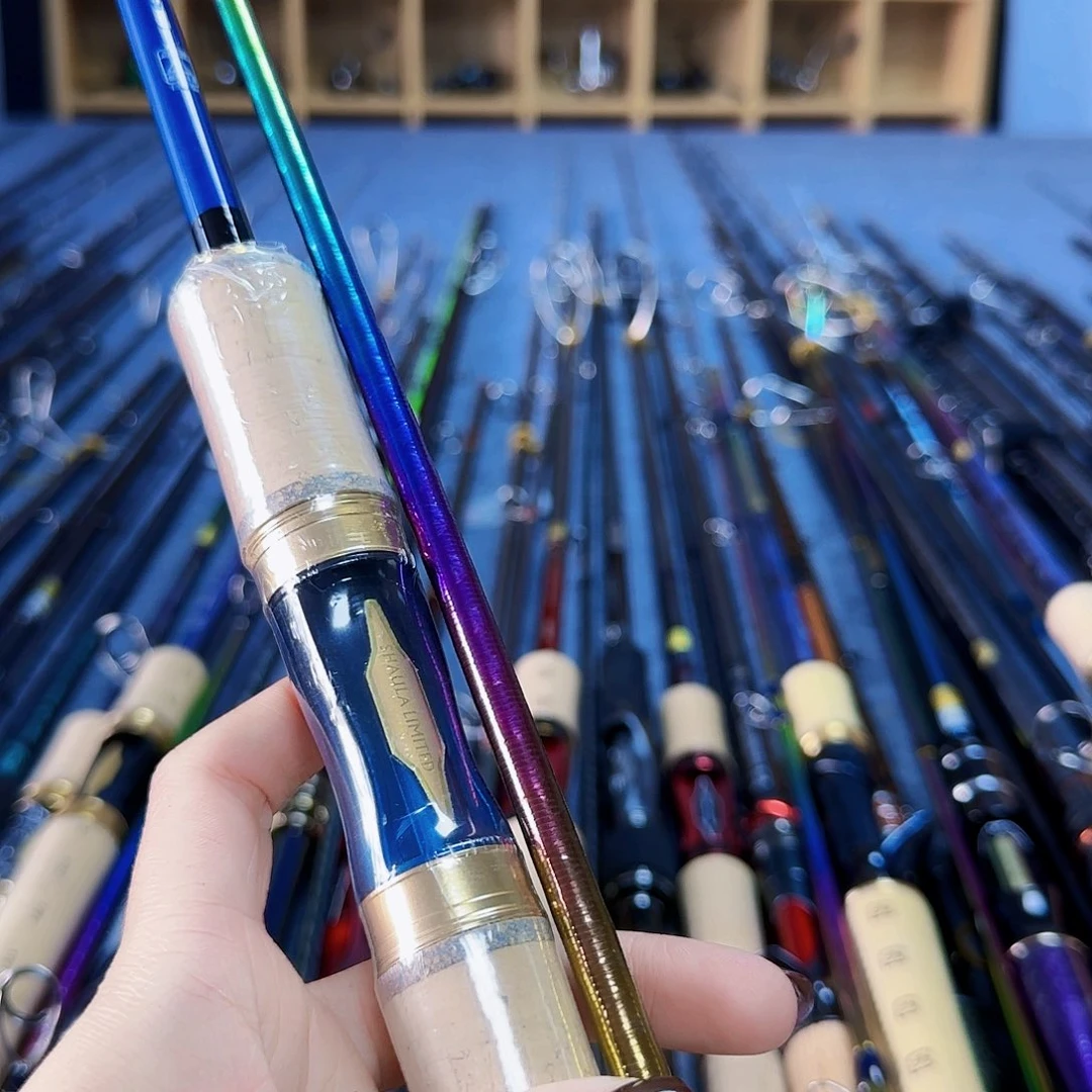 巨***胖3.8m碳素路亚竿直柄杆链接