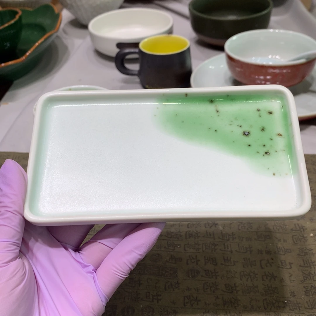 陶景德镇粗陶复古盘碗微瑕