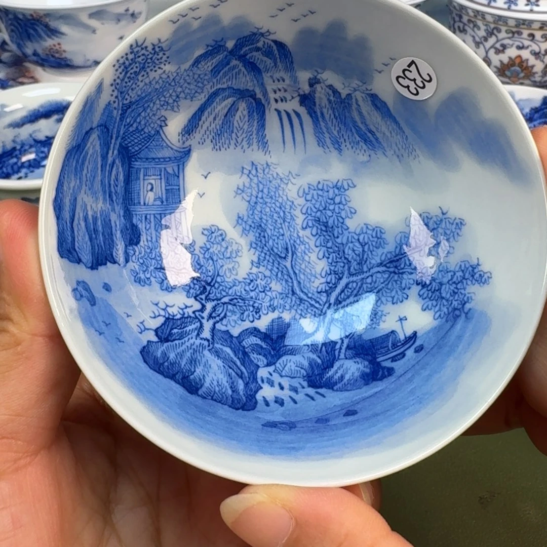 景德镇纯手绘茶具圆圆233