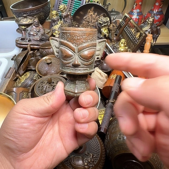 铜器办公室茶室摆件