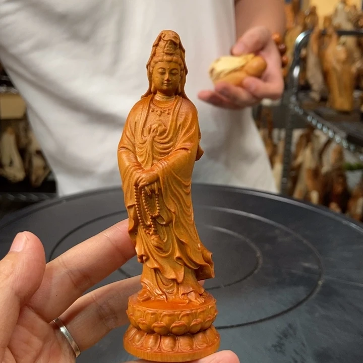 柏木（崖柏）手把件