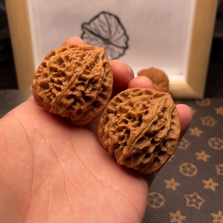 核桃野牛文玩核桃