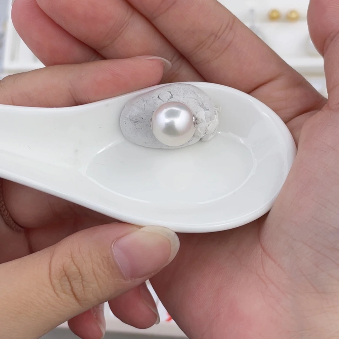 未镶嵌海水珍珠澳白路路通11-12m m