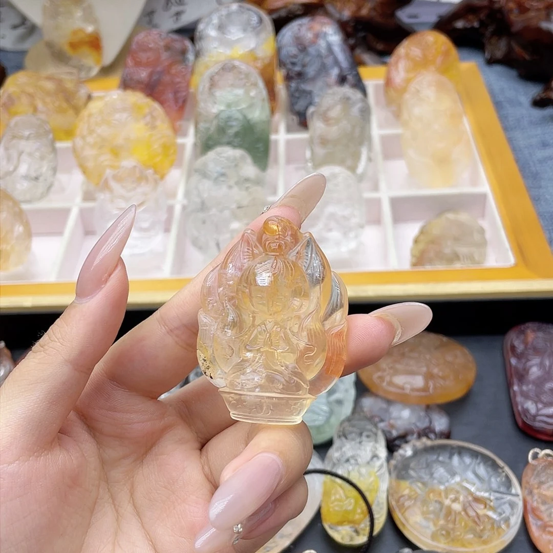 颈饰未镶嵌水晶天然