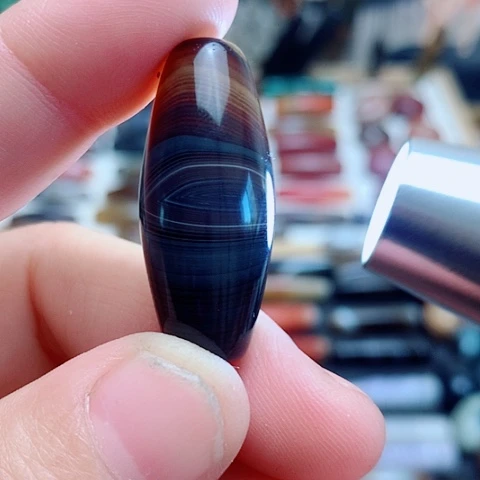 玛瑙/玉髓合金颈饰