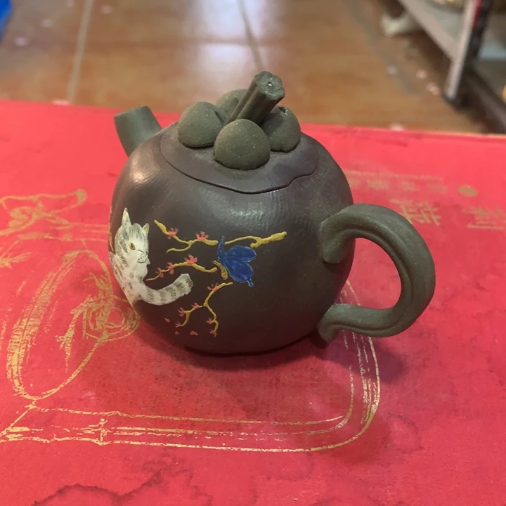 紫砂茶壶原矿手工245