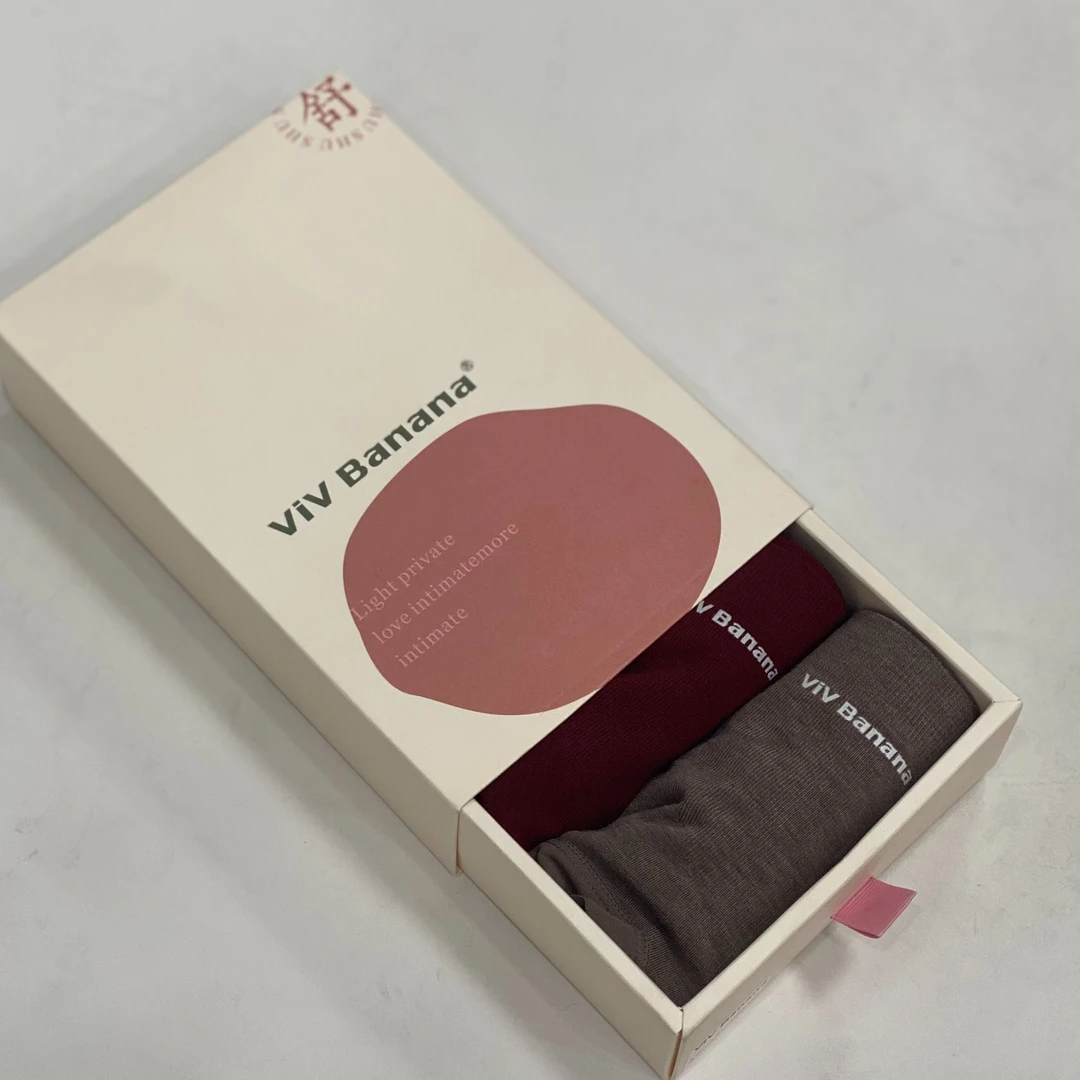 【礼盒四条装】女士高弹安哥拉色系中腰内裤374572258