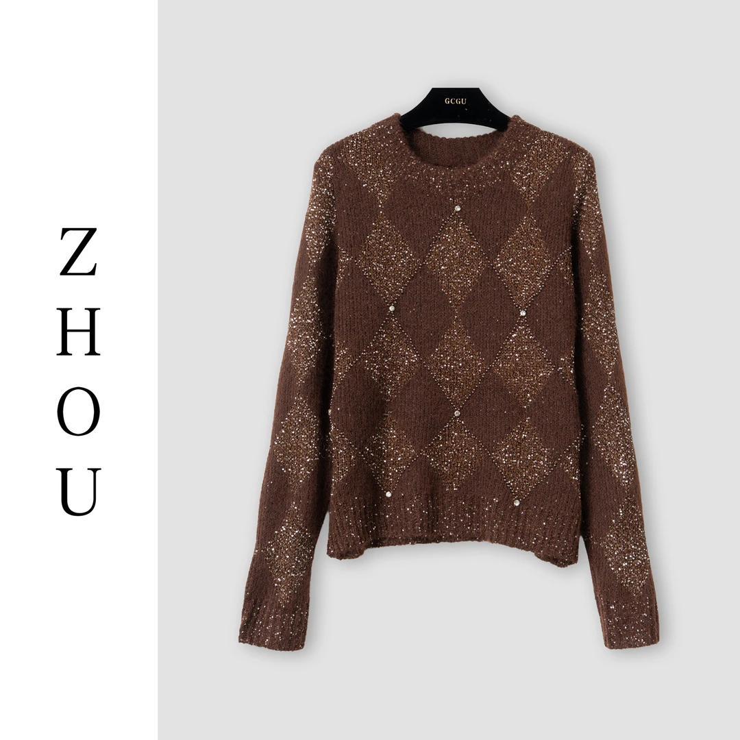 （周哥甄选）咖色上衣-31883