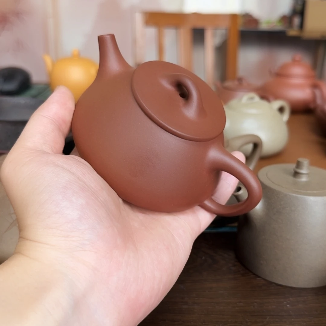 紫砂茶壶健健康康快快乐乐